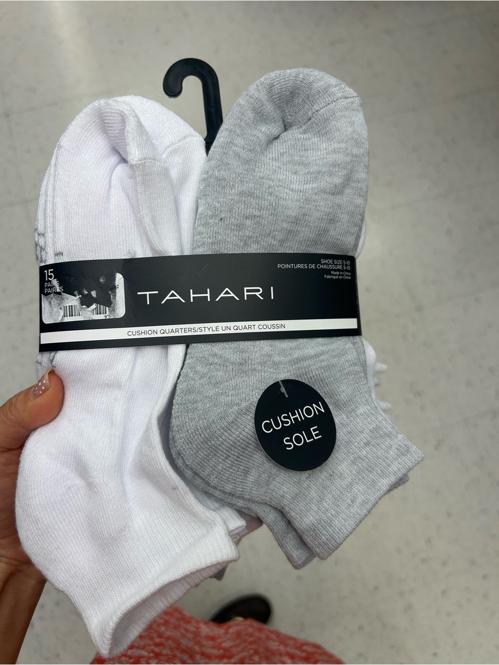 Tahari women’s Cushion Quarter Socks 15 packs